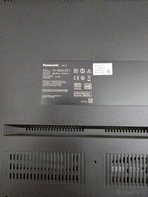 Predám TV Panasonic 49" 125cm ako nový, Led TV - 3