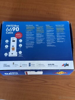 Router AVM 6690 Cable bezdrôtový smerovač Gigabit Ethernet - 3