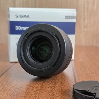 Objektív Sigma 30mm F1.4 fujifilm - 3