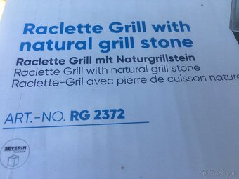 Elektrický raclette gril s príkonom 1400 W - nový - 3