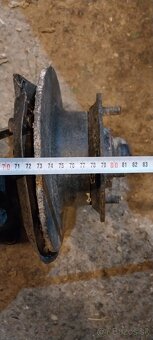 Predám prednú nápravu na malotraktor - 3