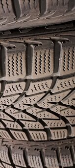 Predám 4ks jazdené zimné 185/60r15-88T Dayton - 3