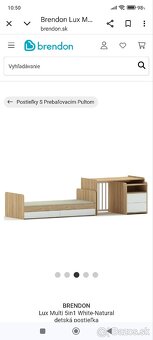 Detská postieľka pri rýchlej kúpe zľava - 3