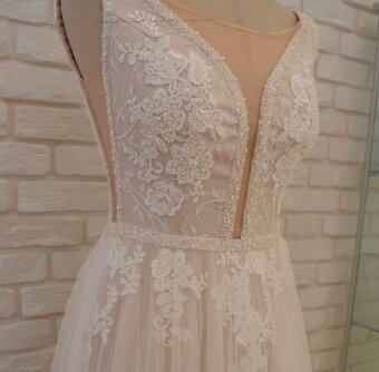 Svadobné šaty Ivory - 3