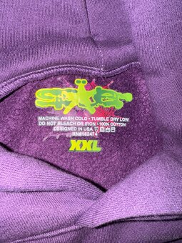 Sp5der mikina fialová - 3