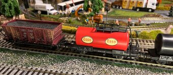 železnica H0 - už rarita - vagóny Fleischman, staré, kovové - 3