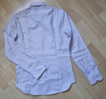 Nová pánska značková košeľa, 100% bavlna, veľkosť 37/38 - 3