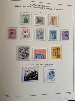 Predam rocniky CZ/SK znamok od r. 1993 + albumy Schaubek - 3