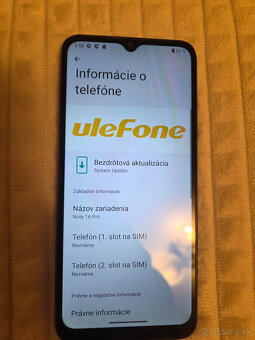 Ulefone Note 16 Pro 8GB/128GB fialový - 3