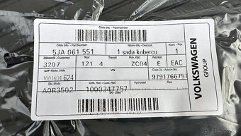 Gumové koberce zadné Škoda Rapid - 3