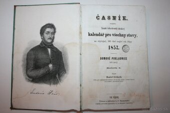 Daniel  Richard:  ČASNÍK  1857, 1858 - 3