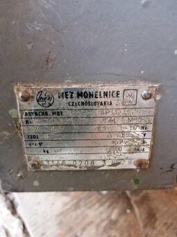 Elektromotor MEZ Mohelnice 4kw, 2900 ot /min, 400V. - 3