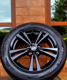 alu R17 5x114,3 senzory, letné pneu 215/55, Hyundai KONA - 3