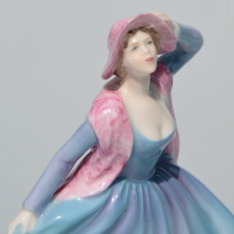 Coalport Zberateľské porcelánové sošky - Elegantné dámy - 3
