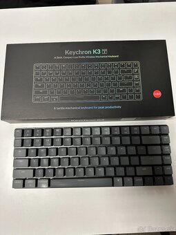 Predám klávesnicu Keychron K3 TKL Ultra-Slim - 3