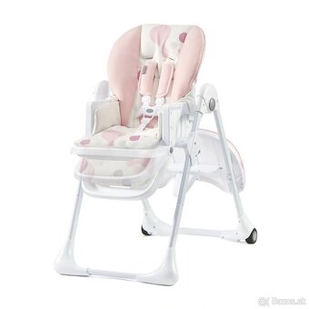 Stolička na kŕmenie Kinderkraft YUMMY pink - 3