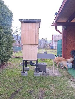 Domáca drevená udiareň - 3