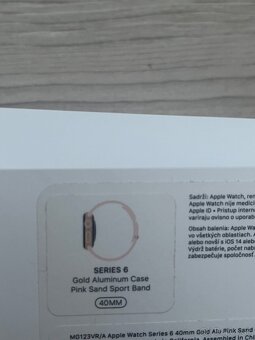 Apple watch 6 40mm gold - 3