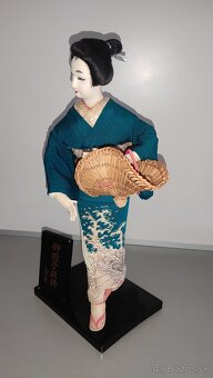 Japonská bábika Sado Okesa - 3