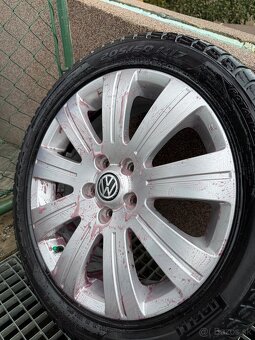 Predám alu kolesá r17, 5x112 - 3