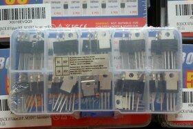 Sada tranzistorov Mosfet Tranzistor Kit - 3
