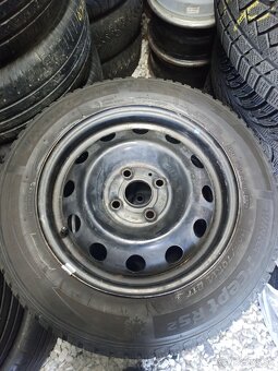 Predám sadu diskou R14 4x100 Hyundai plus zimné pneu - 3