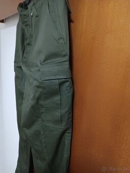 Olivove Tactical Mil-Tec nohavice - 3