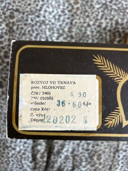 Retro vianočné gule ROZVOJ, 6 ks č.6 - 3
