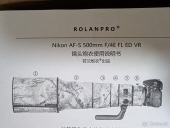 Navlek ROLANPRO Nikon AF-S 500 F4 E FL ED VR - 3