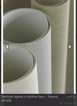 Luxusná Rasch  tapeta z čistého ľanu - 3