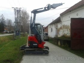 Zemne prace Minibager 3t - 3