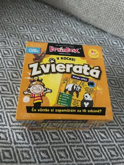 Hra BrainBox Zvieratá - 3