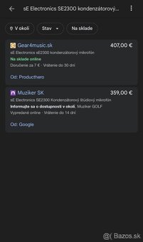 Štúdiový Mikrofón SE Electronics 2300 - 3