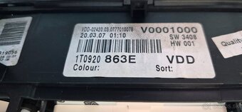 tachometer volkswagen  golf 5 touran diesel - 3