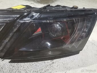 Svetlá octavia 3 facelift h7+h7 prerabka BILED - 3