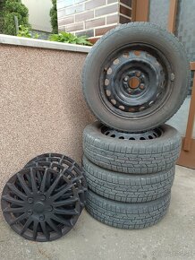 Zimné pneu na diskoch 175/65 R15 + TPMS - 3