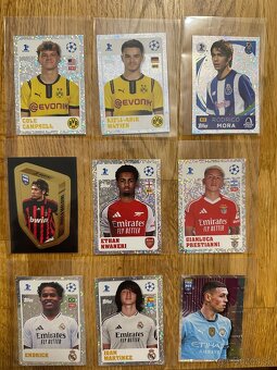 TOPPS CL 24/25 ZBERATEĽSKÉ KARTY FUTBALOVÉ SAMOLEPKY - 3