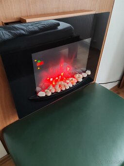 Elektrický krb na stenu - 3