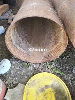 Oceľové pažnice Φ159mm a Φ325mm – rôzne dĺžky - 3