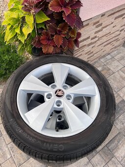 Original Škoda disky/elektrony 5x112 r16 - 3