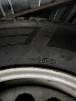Predám zimnú sadu diskov na Vw t5 t6 + zimné 215/65 r16c - 3