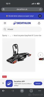 Thule easyfold xt2 nosič na bicykle - 3