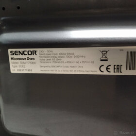 mikrovlnka SENCOR - 3