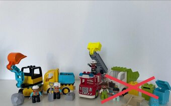LEGO DUPLO - Hasiči, Smetiari, Robotníci - 3