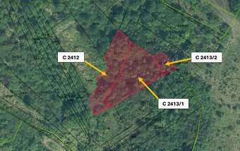 Demandice – 3.353 m2 INVESTIČNÉ POZEMKY v podiele 1/1 - 3