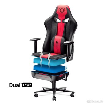 Predám Nové Herné kreslo Diablo Chairs X-Player 2.0 Normal - 3