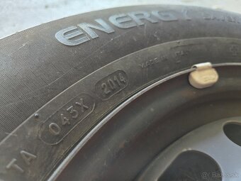 Plechové disky 5x114.3 + letné pneu 195/65r15 - 3