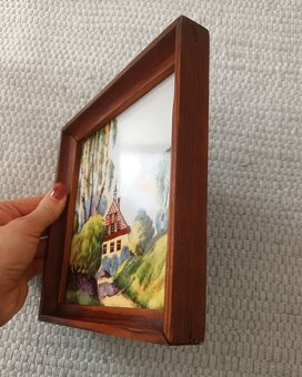 Ručne maľovaná obkladačka RAKO made in BOHEMIA - 3