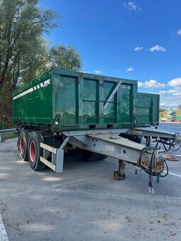 Sklápěcí vlek, sklápěč, tandem, kipper, - 3