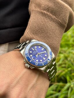 Rolex submariner hodinky modré - 3